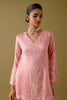 Blush Pink Dori Embroidered Sharara Set