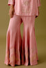 Blush Pink Dori Embroidered Sharara Set