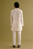 Ivory Silk Chanderi Dori Embroidered Kurta Set