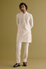Ivory Silk Chanderi Dori Embroidered Kurta Set