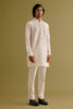 Ivory Silk Chanderi Dori Embroidered Kurta Set