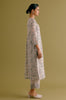 Grey Chanderi Printed Kurta Set