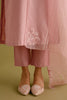 Pink Cotton Silk Blend Dori Embroidered Kurta Set