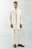 Ivory Kurta with Embroidered Bundi Set