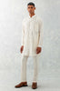 Ivory Pintuck Short Shirt Kurta Set