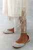 Karishma Tanna Bangera in Ivory Embroidered Chanderi Kurta Set