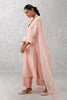 Jyotika Saravanan in Blush Pink Embroidered Chanderi Kurta Set