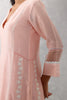 Jyotika Saravanan in Blush Pink Embroidered Chanderi Kurta Set