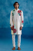 Ivory Silk Chanderi Hand-Painted Kurta Set