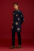 Navy Cotton Silk Blend Kurta Set