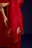 Rust Embroidered Kurta Set