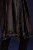 Black Chinniya Silk embroidered stole