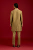 Olive Cotton Silk Blend Kurta Set
