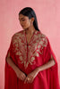 Meher Kaftan Set - Red