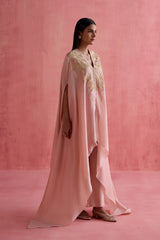 Meher - Blush Pink Kaftan Set