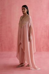 Meher - Blush Pink Kaftan Set