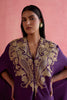 Meher Kaftan Set - Purple