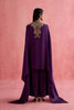 Meher Kaftan Set - Purple