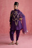 Nargis Dhoti Set - Purple