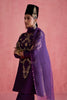 Nargis Dhoti Set - Purple