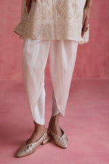 Fiza - Ivory Dhoti Set