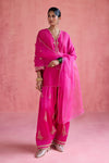 Noor - Fuchsia Farshi Salwar Set