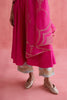 Zeenat Anarkali Set - Fuchsia