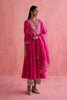 Zeenat Anarkali Set - Fuchsia