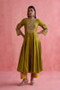 Zeenat Anarkali Set - Green