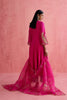 Zeenat Anarkali Set - Fuchsia