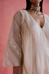Shireen - Ivory Jacket Set