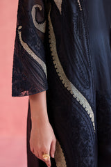 Shireen - Black Jacket Set