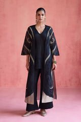 Shireen - Black Jacket Set