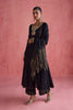 Gul Anarkali Set - Black