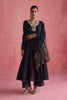 Gul Anarkali Set - Black