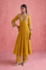 Afsana Anarkali Set - Mustard