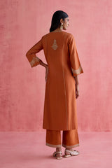 Rumi - Orange Kurta Set