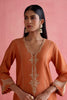Rumi Kurta Set - Orange