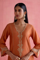 Rumi - Orange Kurta Set