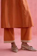 Rumi - Orange Kurta Set