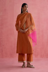 Rumi - Orange Kurta Set