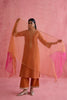 Rumi Kurta Set - Orange