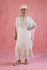 Zoya - Ivory Kaftan Set