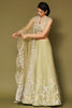 Pistachio Embroidered Silk Organza Lehenga Set