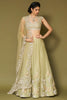 Pistachio Embroidered Silk Organza Lehenga Set