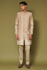 Sand Dori Embroidered Linen Satin Sherwani Set