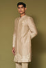 Sand Dori Embroidered Linen Satin Sherwani Set