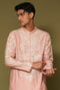 Blush Pink Dori Embroidered Kurta Set