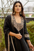 Samyuktha in Black Dori Embroidered Dhoti Set