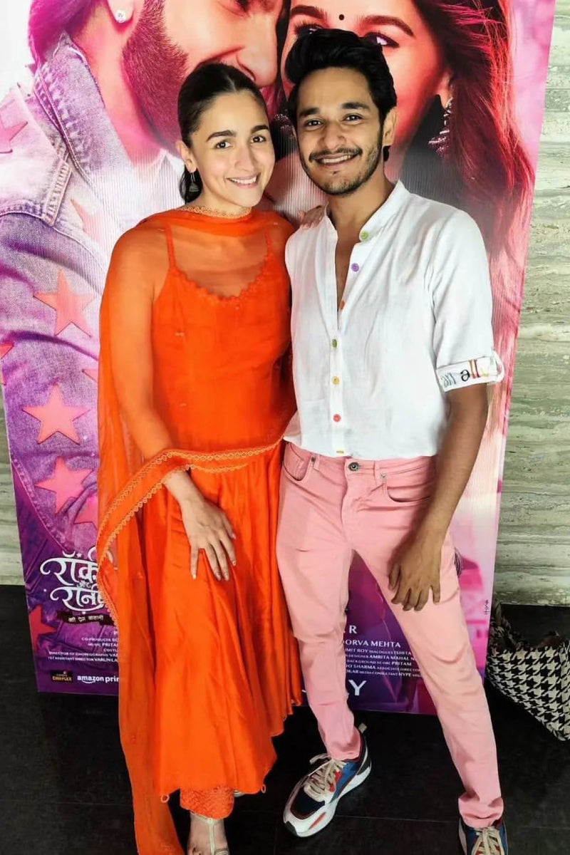 alia bhatt orange dress Alia Bhatt at the Cannes Film Festival in custom Tamara Ralph. This is no longer Bollywood red carpet dressing. This is global luxury image making. From the Riviera backdrop to the sculpted